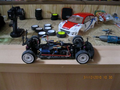 Silvestrovské setkání majitelů autíček na dálkové ovládání - 31.12.2010